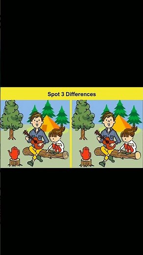 find the differenc 🤔