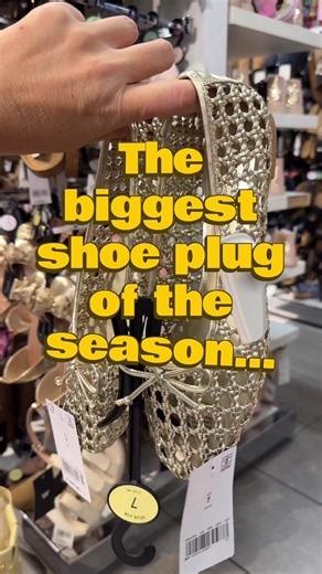 The Biggest Shoe Plug of the Season!