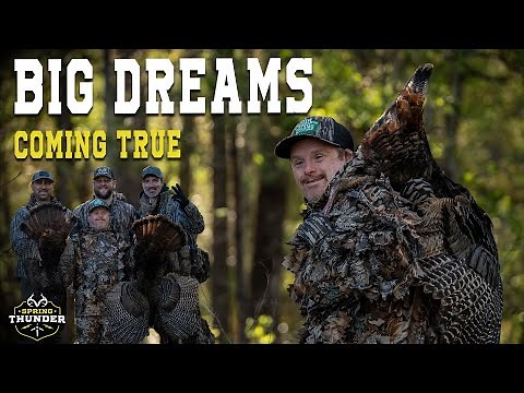 BIG OSCEOLA DREAMS | Grand Slam Kick off | Realtree's Spring Thunder