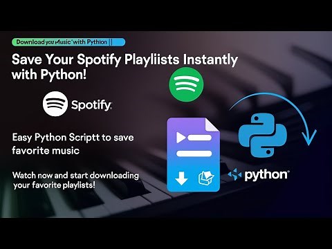 Download Spotify Playlists Instantly with Python! 🎵📥