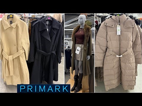 PRIMARK WOMEN’S COATS AND JACKETS NEW COLLECTION / NOVEMBER 2025/2026