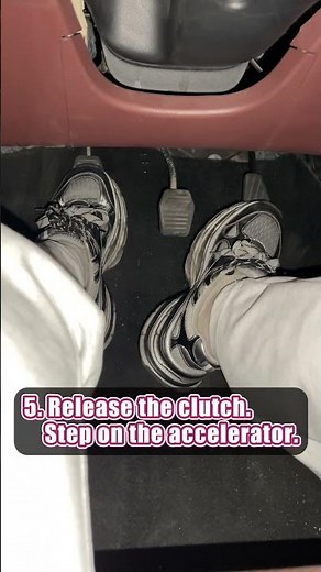 Five steps to teach you how to drive！#driving #skills #tips #knowledge #fpy