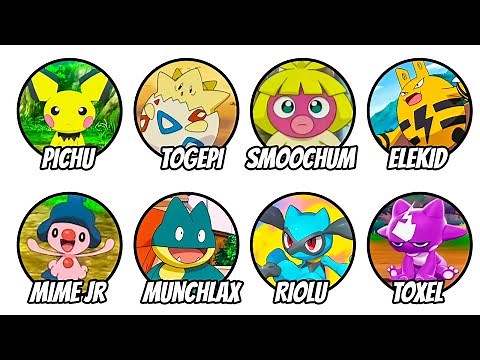 Every Baby Pokémon Explained in 26 Minutes