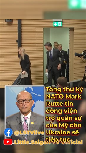 Tổng thư ký NATO Mark Rutte tin dòng viện trợ quân sự của Mỹ cho Ukraine sẽ tiếp tục | Little Saigon TV - Tin Tức