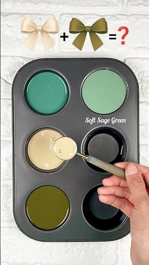 colorpalette| Unique Color Mixes from Teal Green, Sand Beige & Deep Olive — 3 Stunning Blend Results