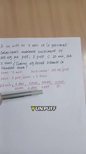 Dosis de Salbutamol en Pediatría: Calculando Seguridad