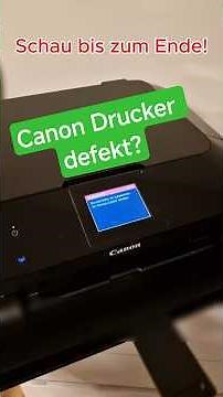 Is your Canon printer stuck with an error code? Here's how to fix it! 5B00 #diy #printer #repair