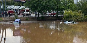 Atlanta swamped by flooding that swept away cars, inundated Georgia Aquarium