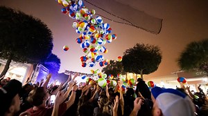 The orange and beach ball drops. Only-in-Florida New Year’s Eve traditions