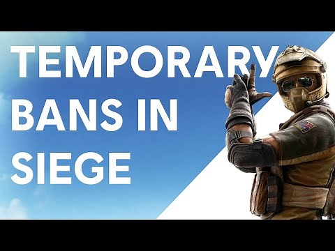 Receiving a Temporary Ban in Rainbow Six Siege