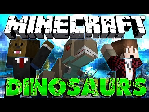 T-REX in Minecraft Dinosaurs Modded Adventure w/ Mitch #4 | JeromeASF