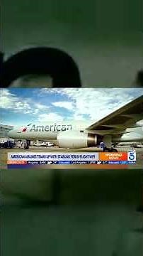 American Airlines to offer starlink Wi-Fi