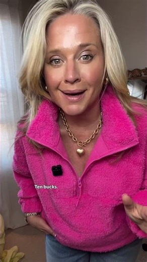 This $10 Walmart Fleece Looks WAY More Expensive Than It Is (Midlife Try-On)