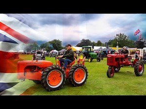 Watch the Epic VINTAGE Tractor Parade at the Yorkshire Traction Engine Rally!