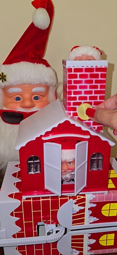 Cute electric Santa Claus #PandaGirl