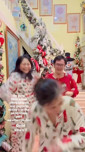 Filipina living in the Uk 🇬🇧 in the Philippines Christmas starts very early. Today it was dress up and random dancing in pajamas 😊 #Philippines #uk #Christmas #dancing #pajamas | Gina Ashwin