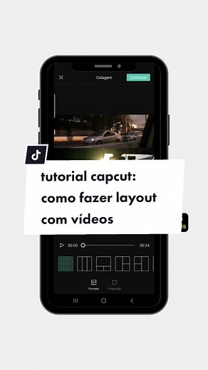 Tutorial CapCut: Como Fazer Layout com Vídeos