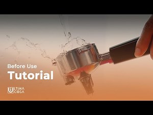 Ultima Cosa Espresso Machine Tutorial Video 02 - How to Prepare Before First Use