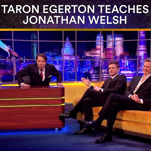 Taron Egerton pronounces Llanfairpwllgwyngyllgogerychwyrndrobwllllantysiliogogogoch. | The Jonathan Ross Show