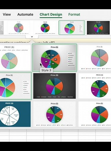 Excel Hack: Perfect Pie Charts Every Time #excel #exceltutorial #excelshorts