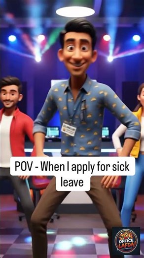 Sick leave! #office #funny #comedy #officehumor