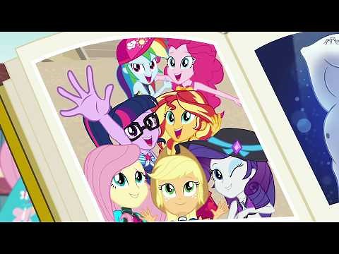 My Little Pony Equestria Girls Female Swimsuit Bikini Scenes