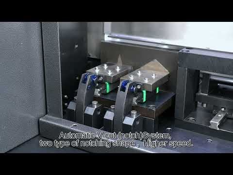 Automatic CNC Notching and Flanging Channel Letter Bending Machine