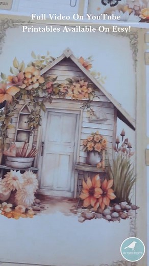 2.7K views · 40 reactions | Junk Journal Ideas: My Porch Prints on Reels | Facebook