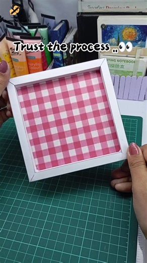 DIY Paper Frame Making for Aesthetic Room Decor