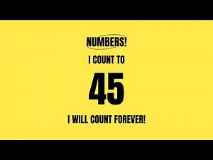 45! I'm Counting From 0 To 45! Learning to Count in English!