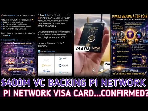 Pi Network Update — Pi DEX Live, Visa Card Incoming & Stanford-Backed VC With $400M Asset