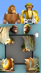 32K views · 1.5K reactions | The matching picture challenge with Shimpanzini Bananini vs. Shimpanzini Cocozini 珞 | Reel Minecraft animation | Facebook