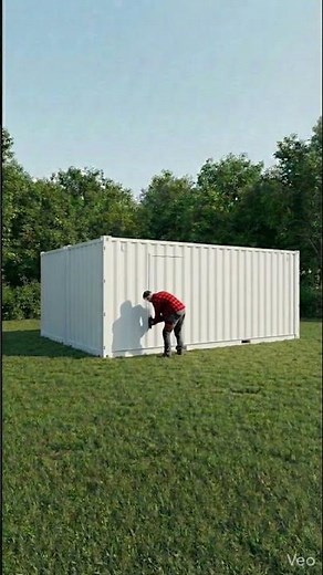 From Rusty Shipping Container to Luxury Tiny House! 🤯 Full Transformation