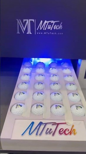 How to Print Logos on Golf Ball with UV Printer?
