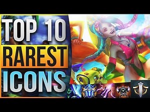 TOP 10 RAREST SUMMONER ICONS IN LEAGUE OF LEGENDS