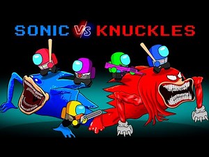 어몽어스 | Among Us vs SHIN SONIC TAPES with KNUCKLES Symbiosis Characters | AMONG US FUNNY ANIMATION