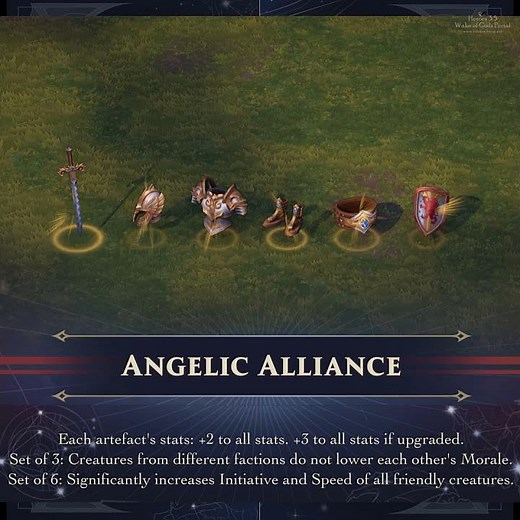 Angelic Alliance artifacts set - HoMM: Olden Era