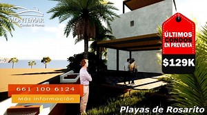 The last Ocean view condos for sale located in Popotla Rosarito, Prices start at $129K, financing available 2&3 bedroom. Financing Available! 🌅 Web Site: https://www.montemarhomes.com/​​ Whatsapp: https://wa.me/526646347903 | MonteMar Homes