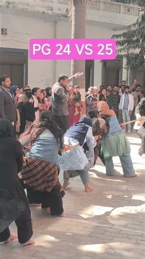 GIRLS TUG OF WAR MATCH | SUMC PRAYAGRAJ UTTAR PRADESH #trending #shortvideo #sports #shorts