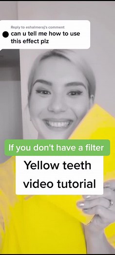 How to Use Color Selector Filter for Yellow Teeth Effect
