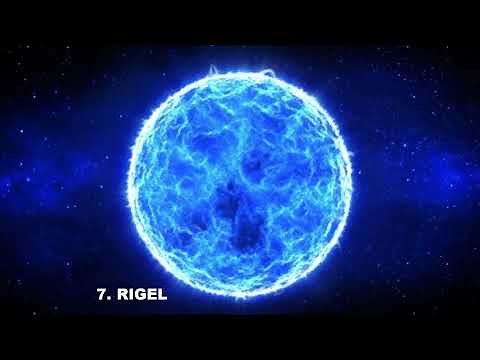 Top 10 brightest stars