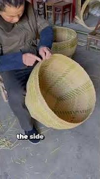 This Ancient Knot is Pure Genius 🤯 #BambooWeaving #Engineering