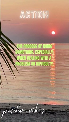 ACTION MEANING - WHAT IS ACTION?