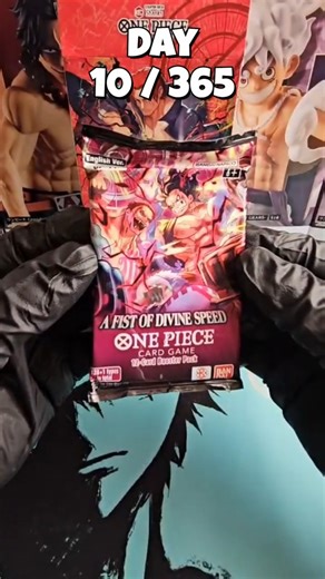 Day 10 of opening a pack of One Piece TCG for an entire year! #onepiece #optcg #boosterpack #op11