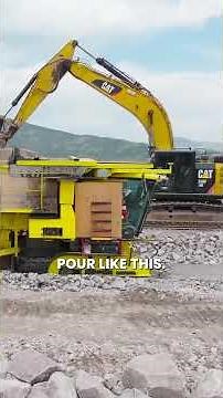 This crazy asphalt core is the secret to how the dam stores water.