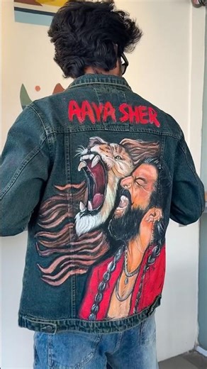 AAYA SHER 🔥| custom denim #paradise #naturalstarnani