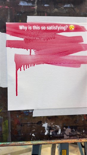 The Calming Art of Watching Paint Move