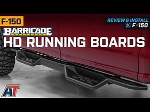 2015-2019 F150 Barricade HD Running Boards SuperCab & SuperCrew Review & Install
