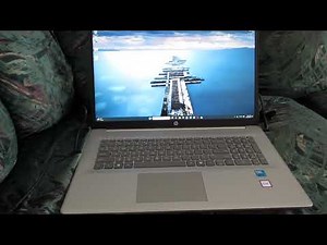 Start-Up Test - HP 17.3" Laptop (17-cn3083st), Intel Core i3-N305, 8GB RAM, 512GB SSD