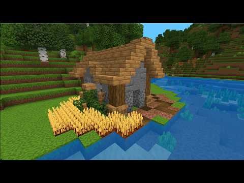 How to build an easy Minecraft fishing house